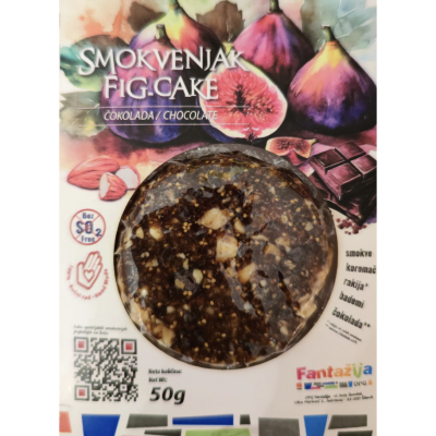 Smokvenjak sa čokoladom 50g