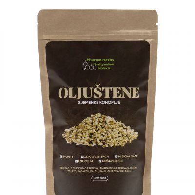 Oljuštene sjemenke konoplje 250g