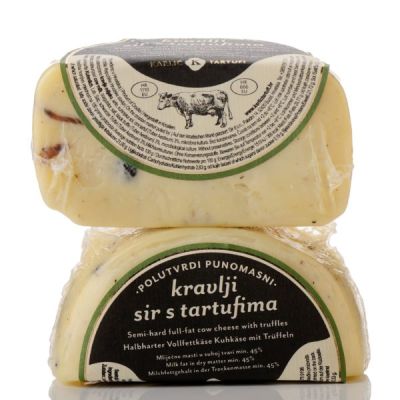 Kravlji sir s tartufima 390g