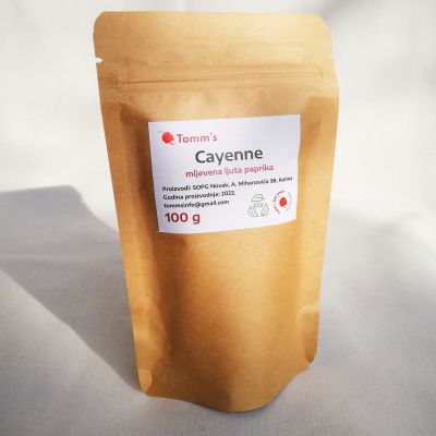 Cayenne ljuta paprika 100 g
