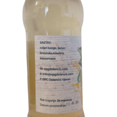 Sirup cvjetova bazge 0,75 lit