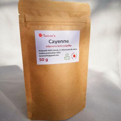 Cayenne ljuta paprika 50 g